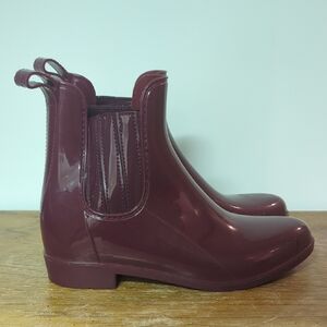 Women's Burgundy Ankle Boots